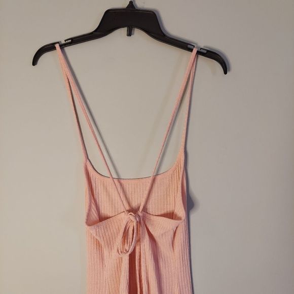Solid Crisscross Cami Lounge Dress - Picture 7 of 10